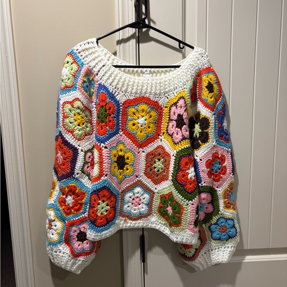 En Créme Tops - Miley Crochet Top